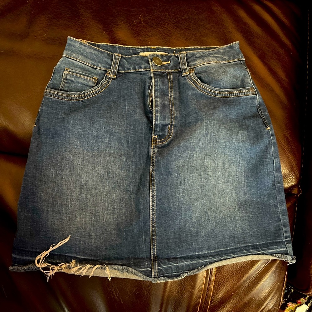 small denim jean skirt